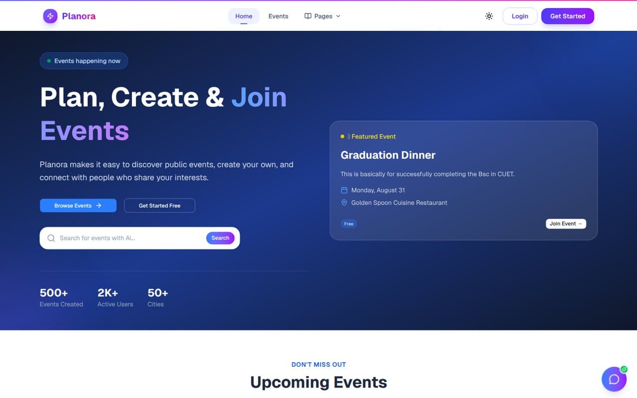 Planora screenshot